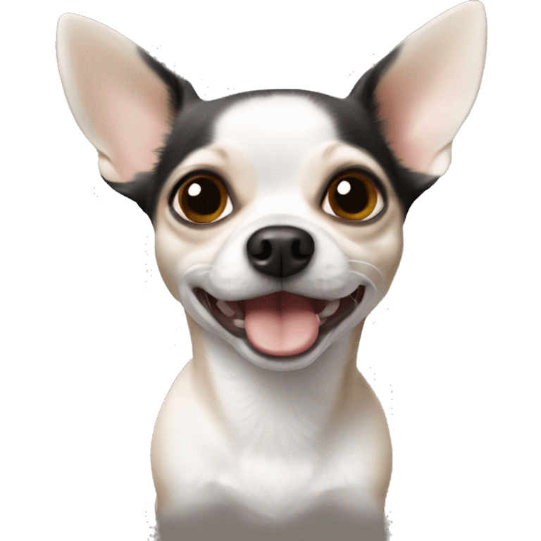 Chihuahua white  emoji