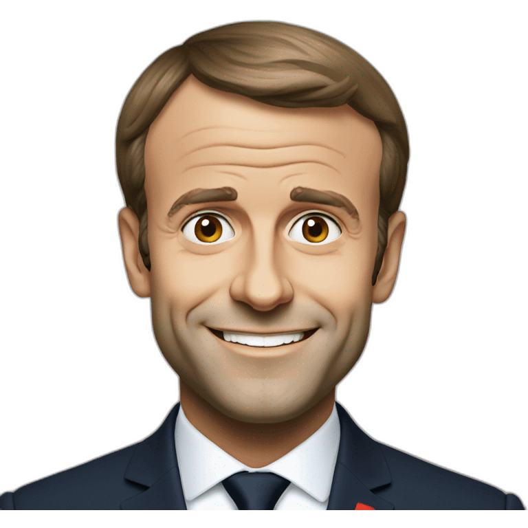 Emmanuel Macron emoji