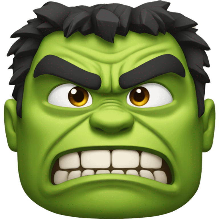 hulk funny emoji