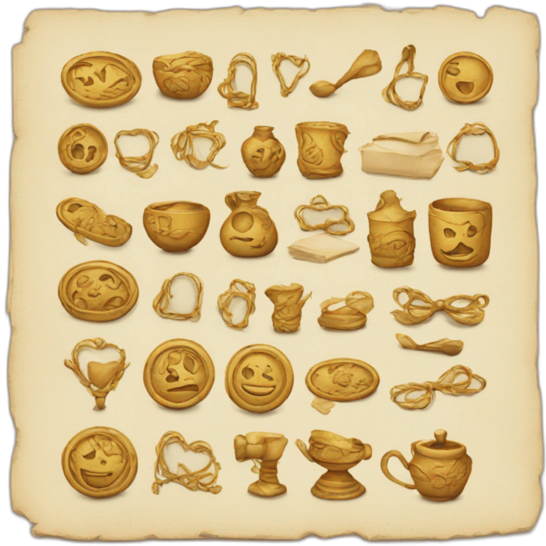 Decoración de manuscritos emoji