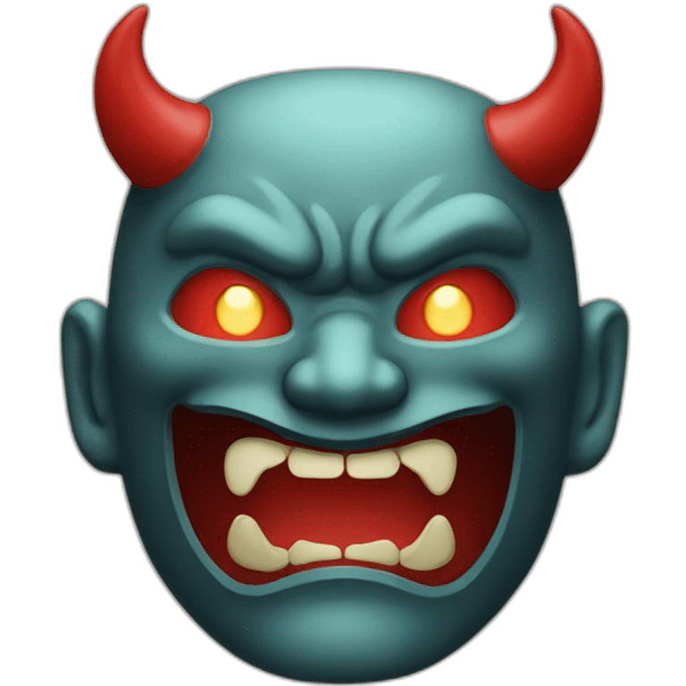 Japanese DEVIL Mask emoji