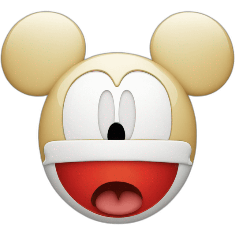 Mickey Mouse Head emoji