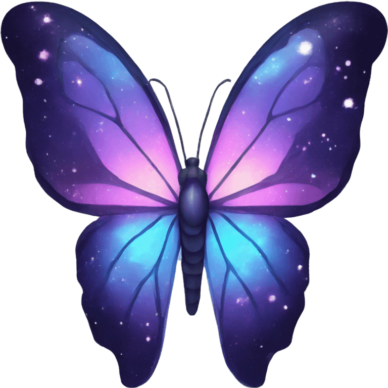 Nebula Crystal Butterfly emoji