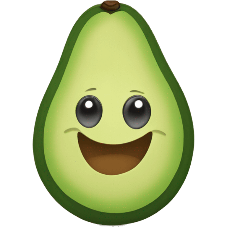 avocado smail emoji