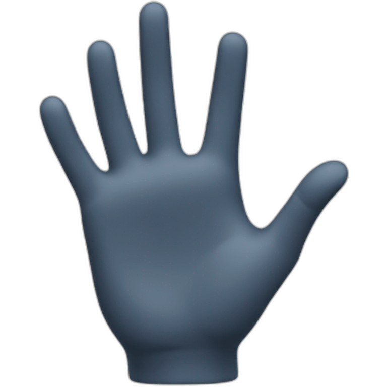 waving hand emoji