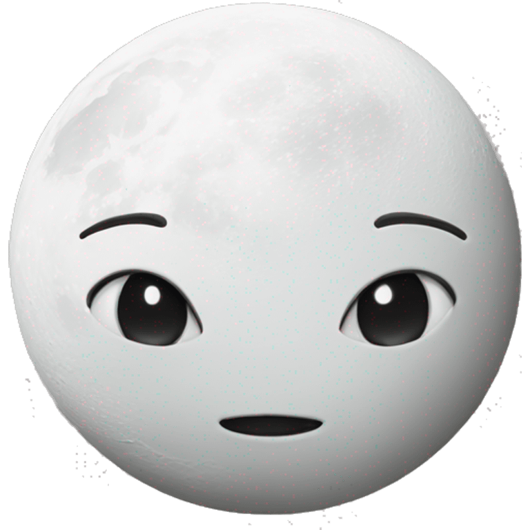 white moon emoji