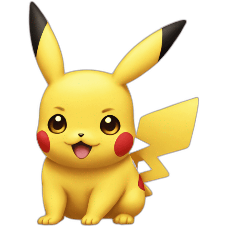 pikachu et evoli bisou emoji