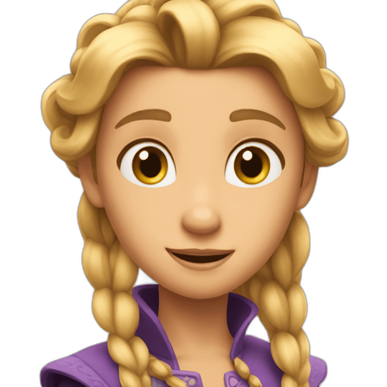 Raiponce emoji