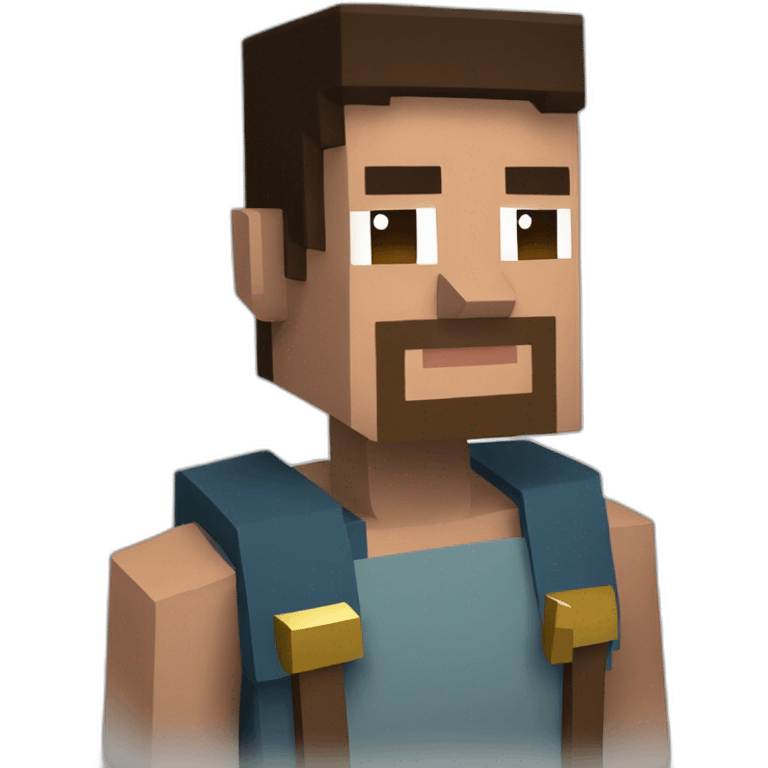 Steve de minecraft emoji