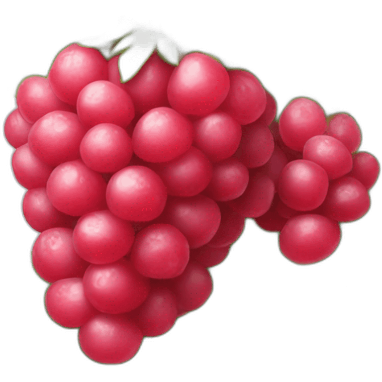 Le fruit framboise emoji