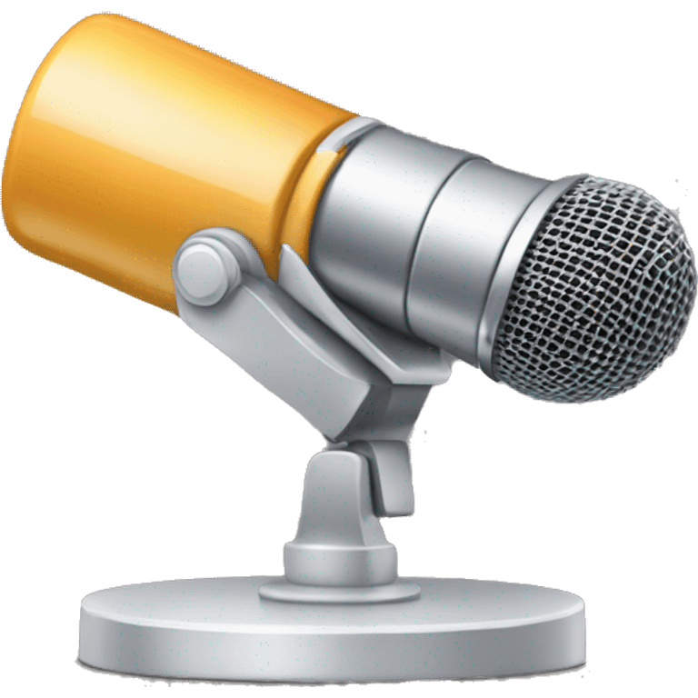 Microphone drop emoji