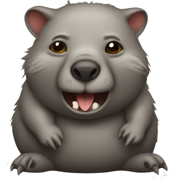 sick wombat emoji