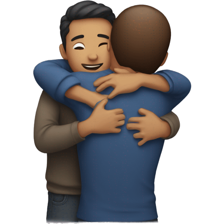 People hugging emoji