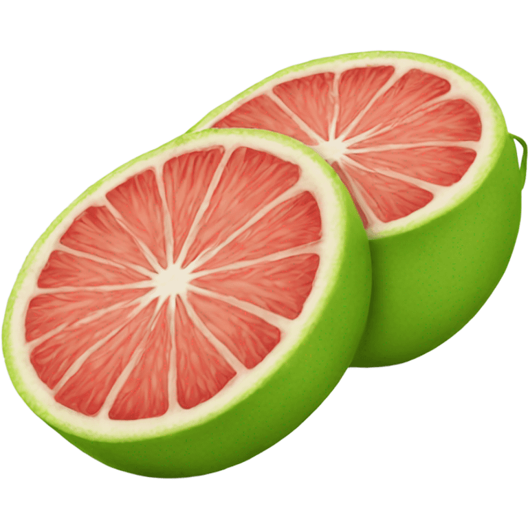 a one bergamot fruit slice emoji