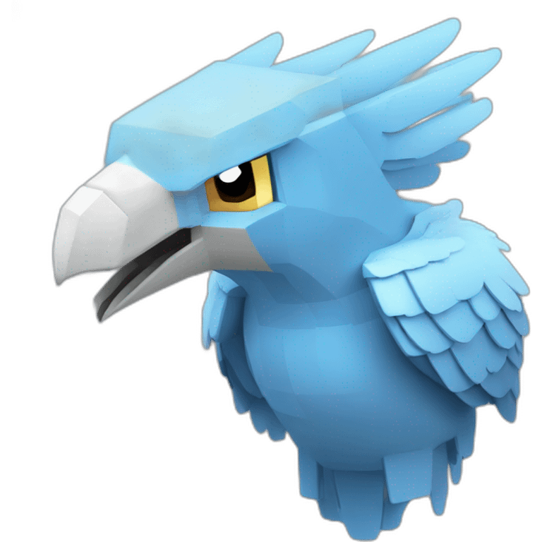 head cranial Articuno pokemon pixelmon Minecraft delegate emoji