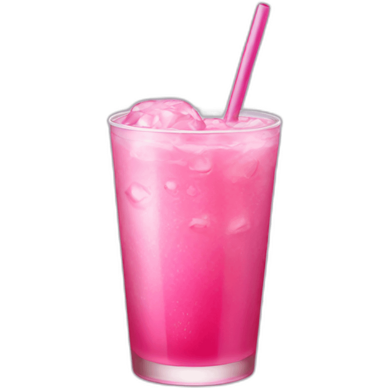 Pink drink  emoji