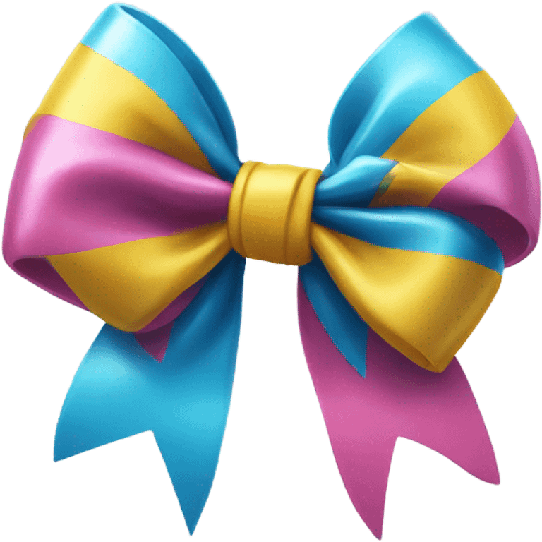 a cute bow emoji