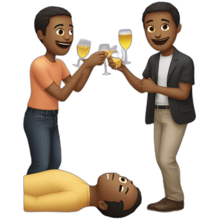 Soirée entre amis emoji