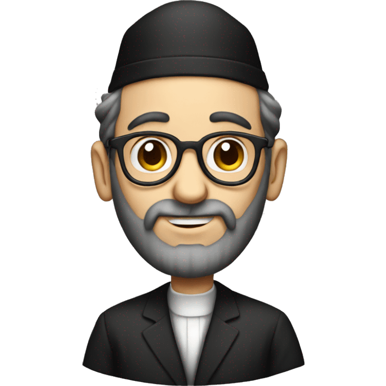 An emoji of a Jewish rabbi  emoji