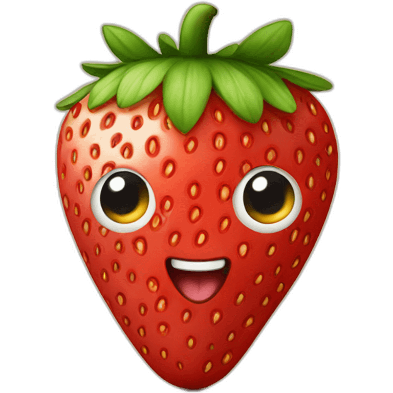 Strawberry emoji