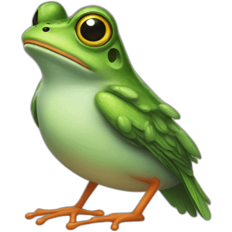 frog bird emoji