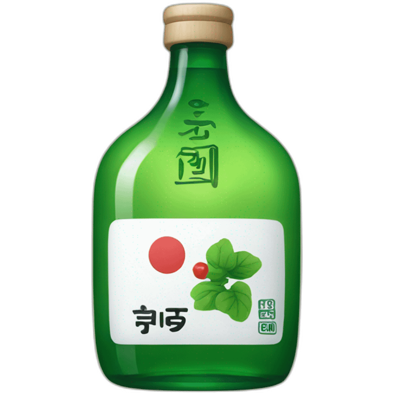 soju korea emoji