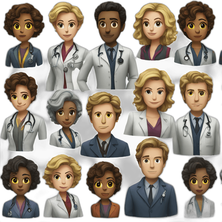 Doctor Who serie tv emoji