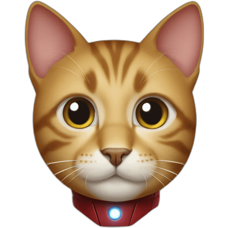 An iron man cat emoji