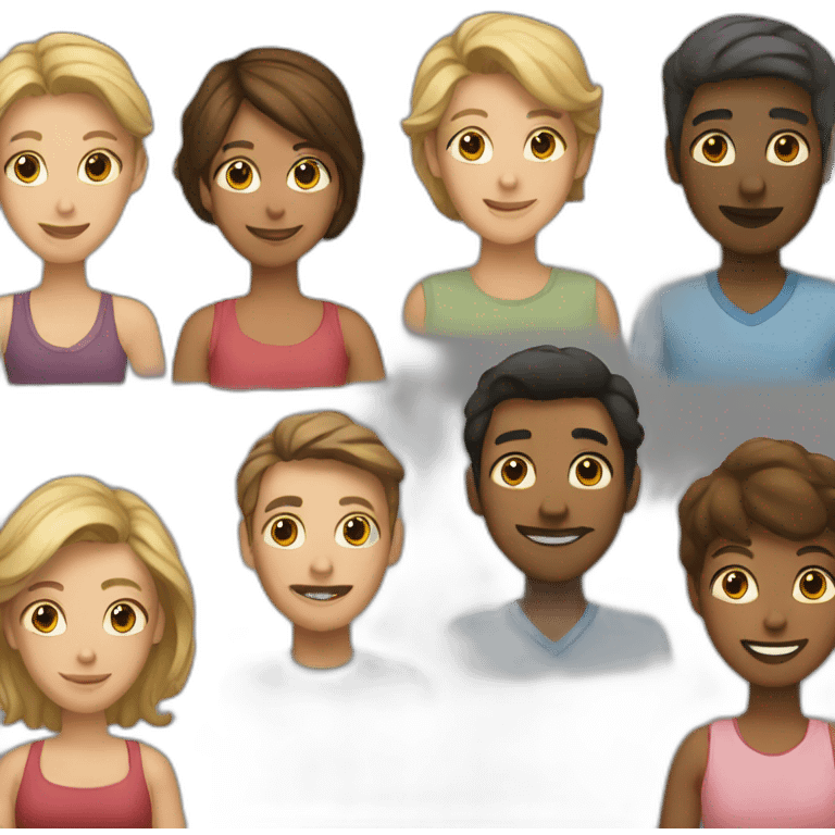 a group of people emoji