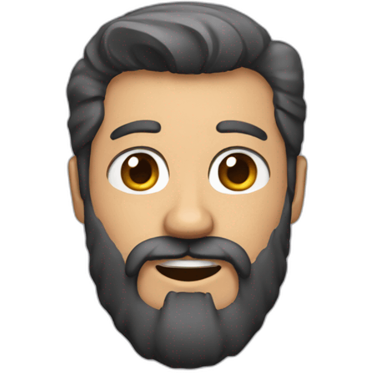 beard man emoji