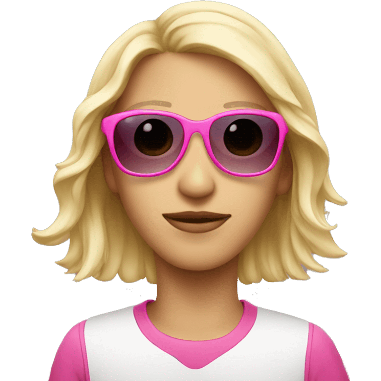 pink sunglasses  emoji