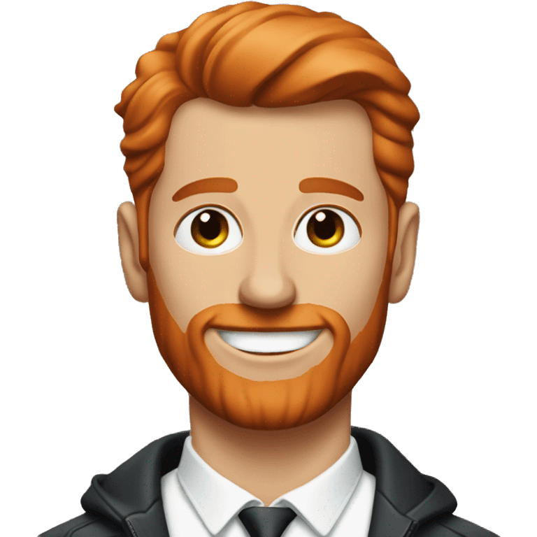 GQ magazine with redhead man on it emoji