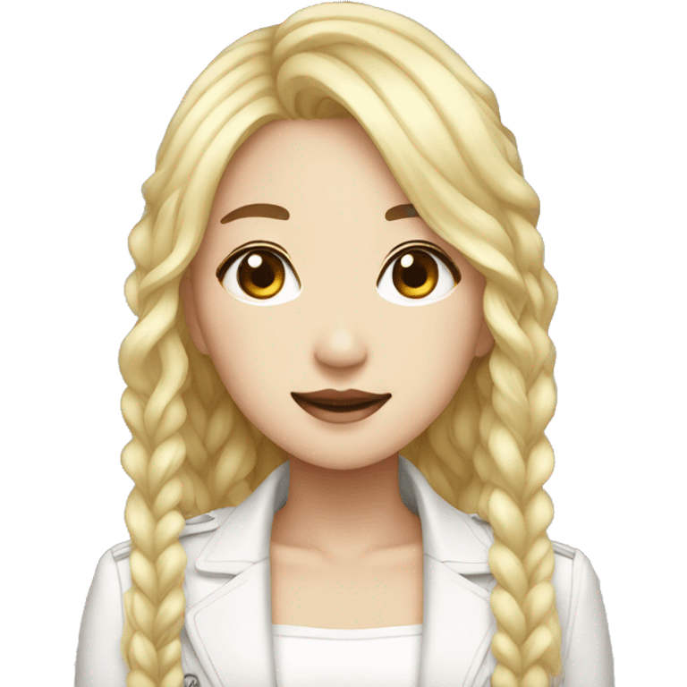 Female Kpop idol emoji