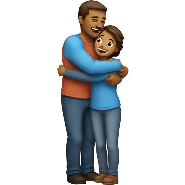 Family hug  emoji