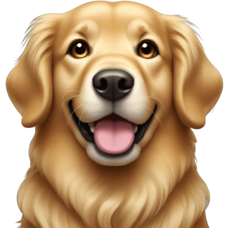 golden retriever  emoji