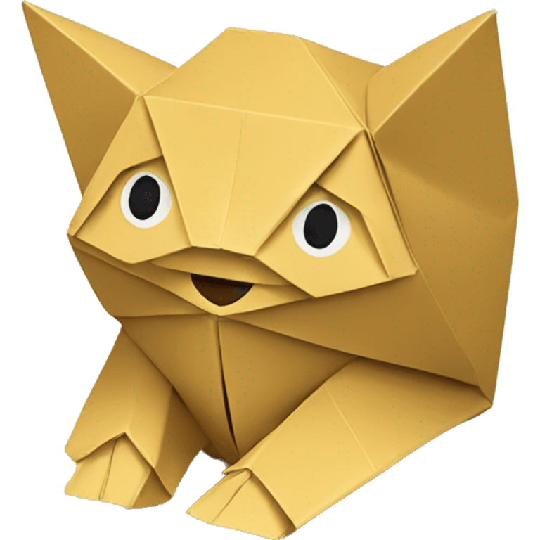 origami emoji