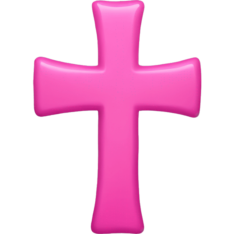 pink cross emoji