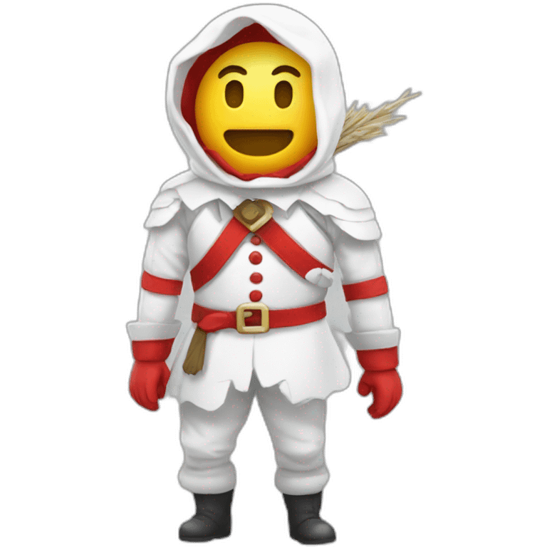 bonhomme qui passe une haie emoji