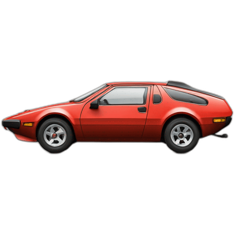 car alpine A310 V6 red emoji