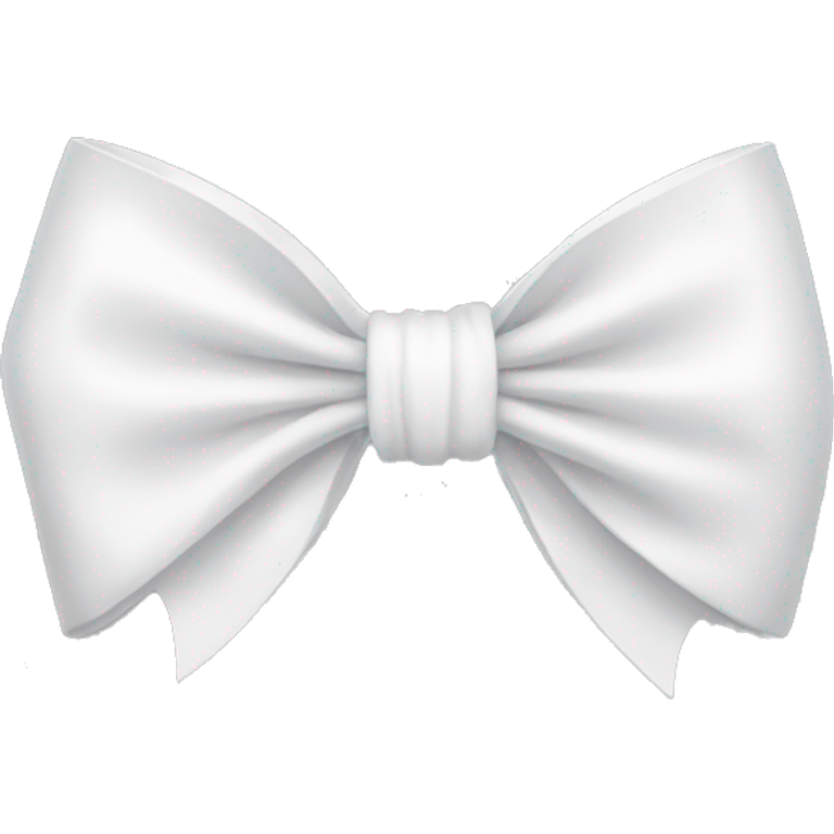 White bow emoji