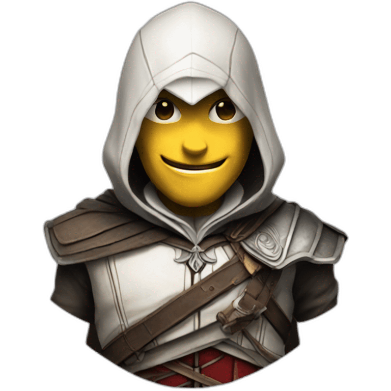 Assassin's creed happy emoji