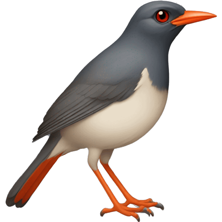 Red-legged Thrush  emoji