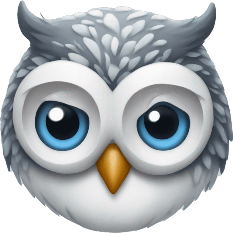 Winter owl emoji