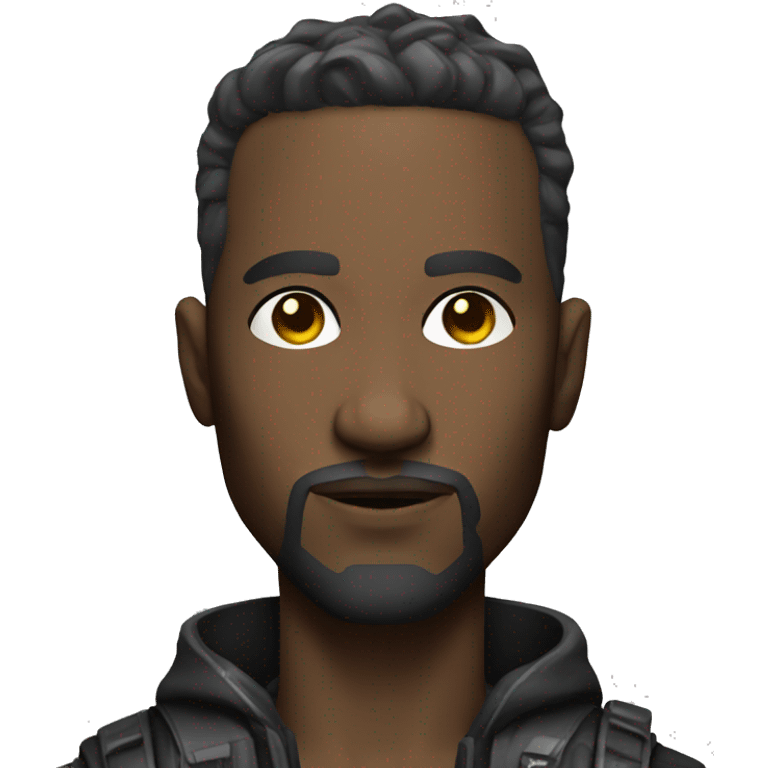 Cyberpunk man emoji