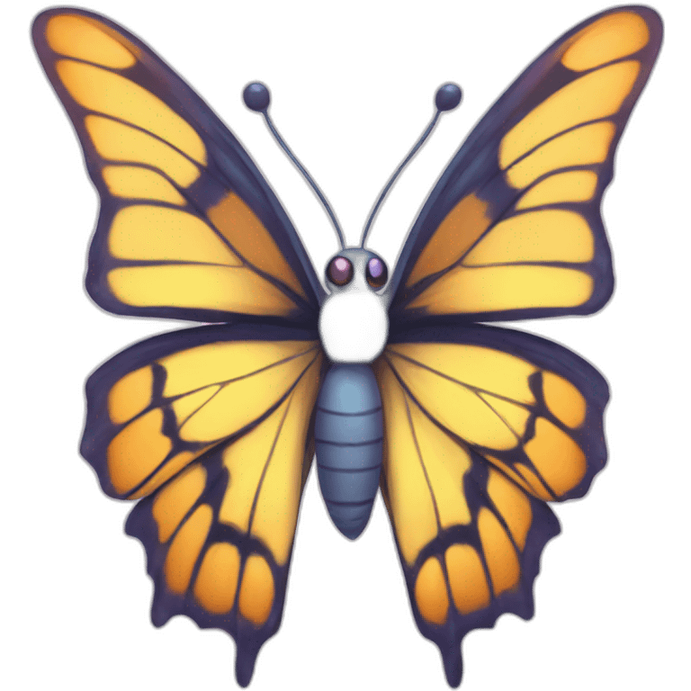 butterfly baby Digimon creature emoji