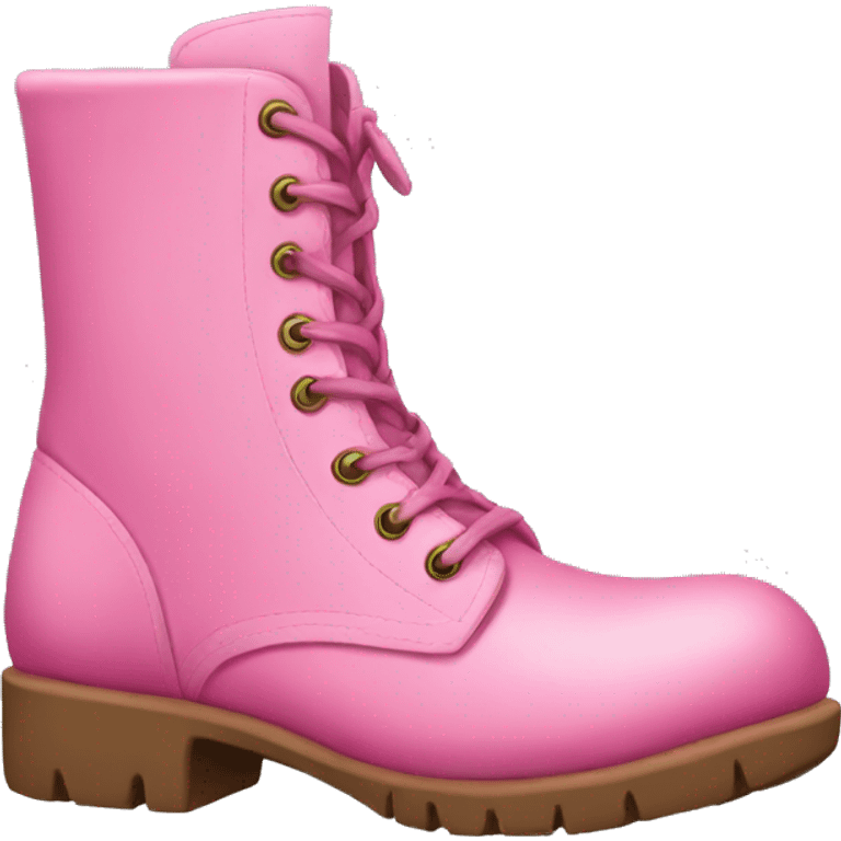 Pink boots emoji