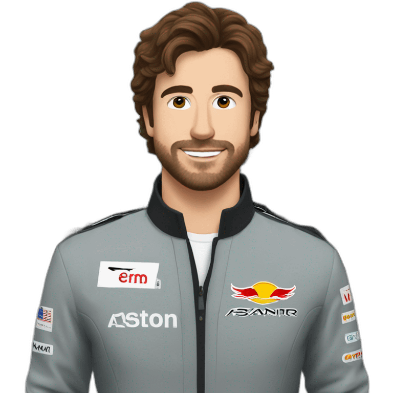 alonso en aston martin emoji