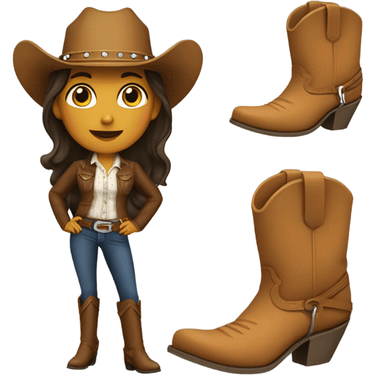 Cowgirl emoji