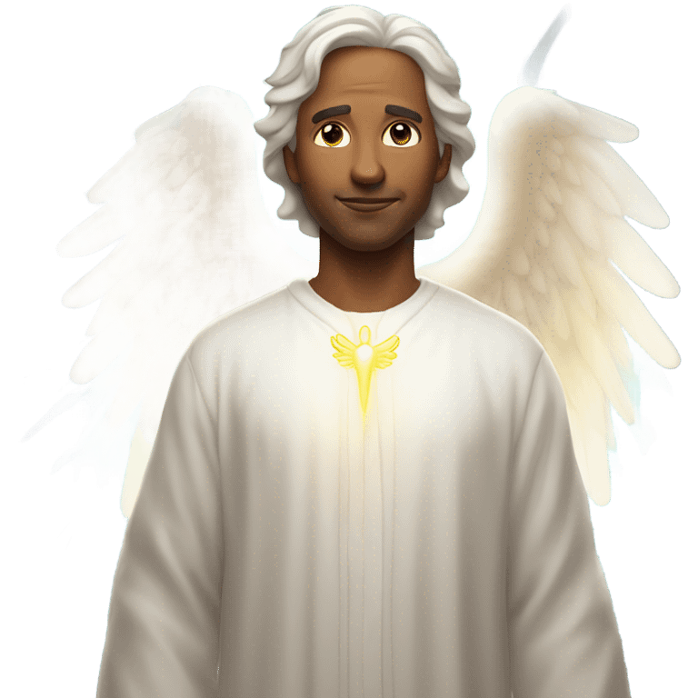 Man as Angel emoji