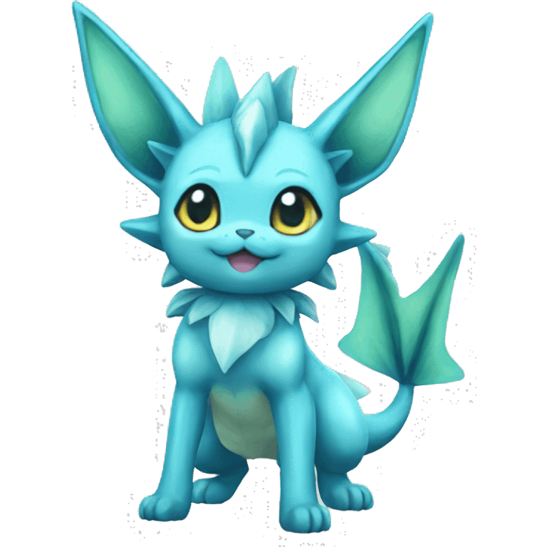 Vaporeon-Glaceon full body emoji